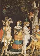 MANUEL, Niklaus The Judgement of Paris (mk08) oil painting